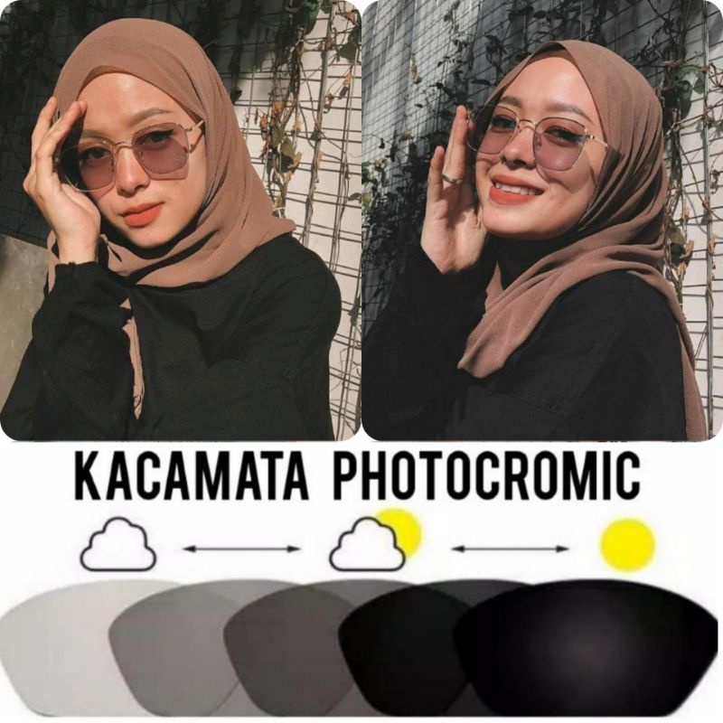 KACAMATA 8174 KOTAK LENSA ANTI-BLUERAY*BLUECROMIC*PHOTOCROMIC