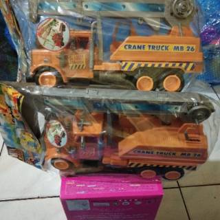 Mainan Mobil Mobilan Konstruksi Anak Truck Truk  Molen  