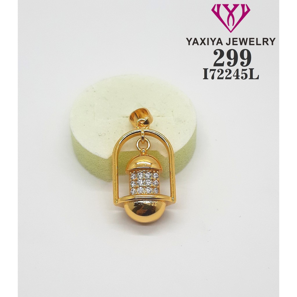 

Liontin lapis emas perhiasan imitasi 299