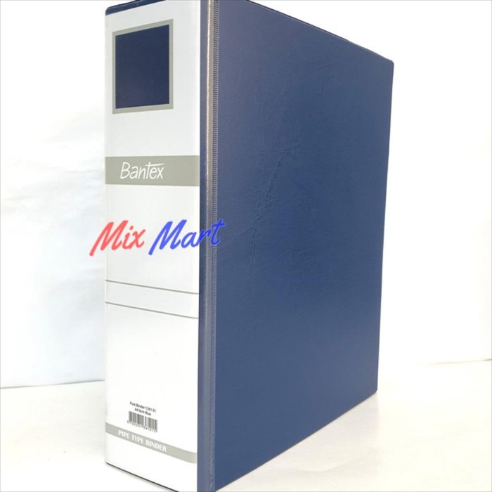 

Aman Bantex 1361 01 Post Pipe Binder A4 2 Ring Blue 6 Cm Original Bergaransi