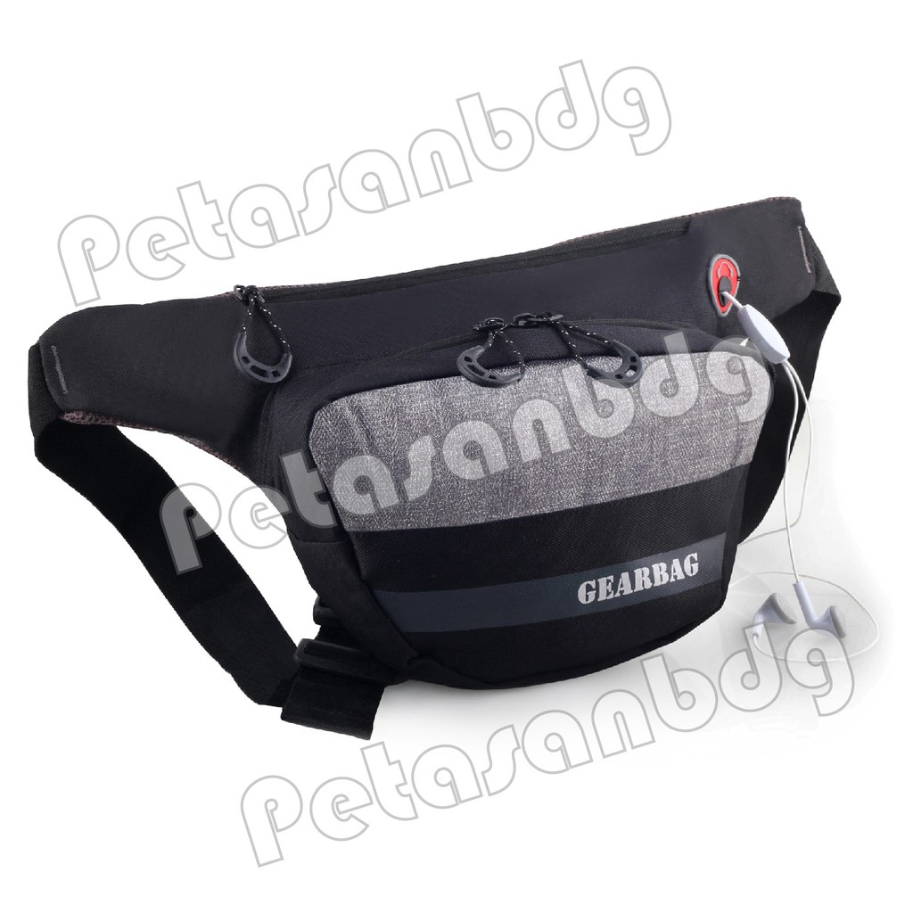 RTM- Gear Bag X - Tangle Waistbag WITH EARPHONE HOLE