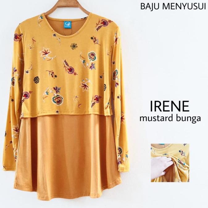 BLOUSE WANITA MAMIGAYA NURSING WEAR - IRENE | BAJU MENYUSUI |ATASAN MENYUSUI TERBAIK