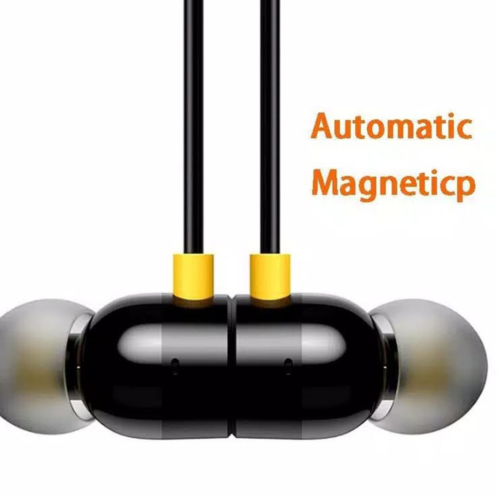 Realme Headset Magnetic Buds Original Earphone Bass