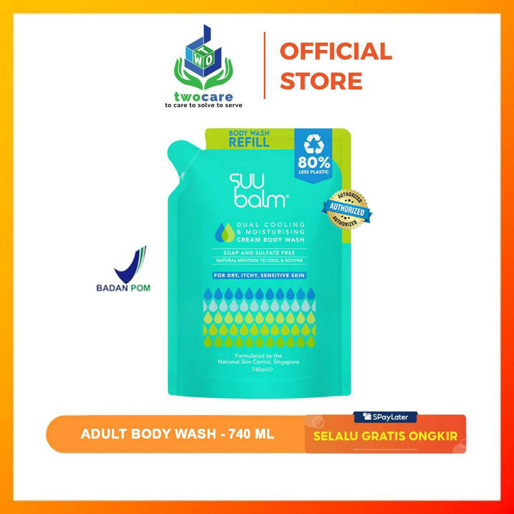 SUU Balm Adult Body Wash Cream Dry Itchy Sensitive Problem Skin 740ml