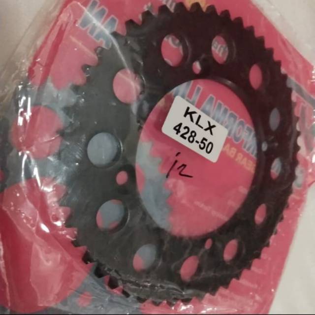 Gir | Gear Belakang VZM KLX 150 uk 428-50