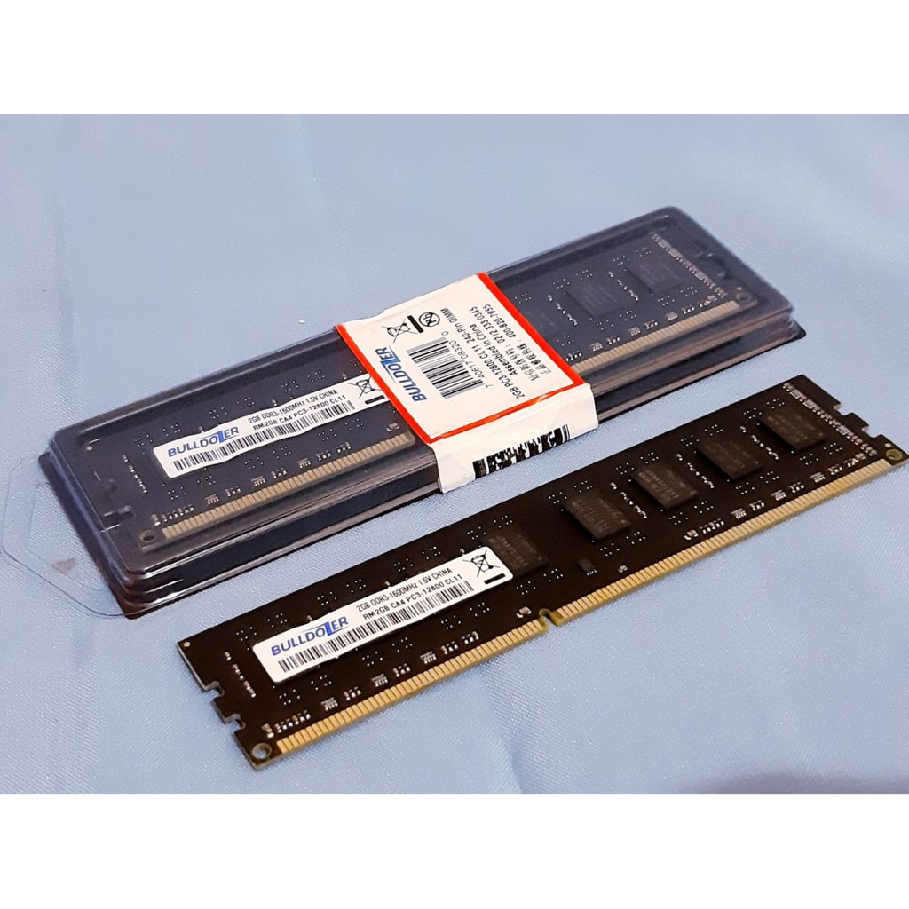 MEMORY PC DDR3 2G BULLDOZER PC12800, MEMORY DDR3 KINGSTON 2G, LONGDIM DDR3 2G PC 12800 BARU