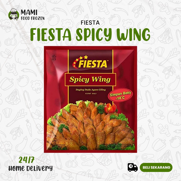 

Fiesta Spicy Wing (500gr)