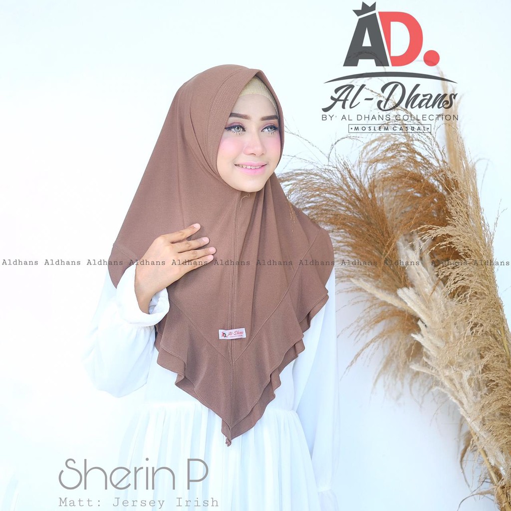 Jilbab Instan Sherin Polos  BY Al-Dhans-1