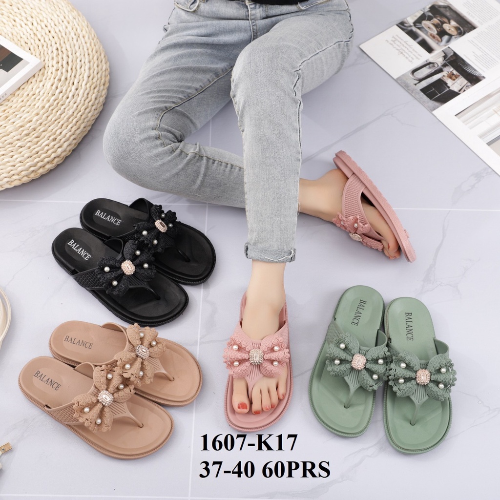 Sandal Wanita Jelly Pita Balance 1603-K17
