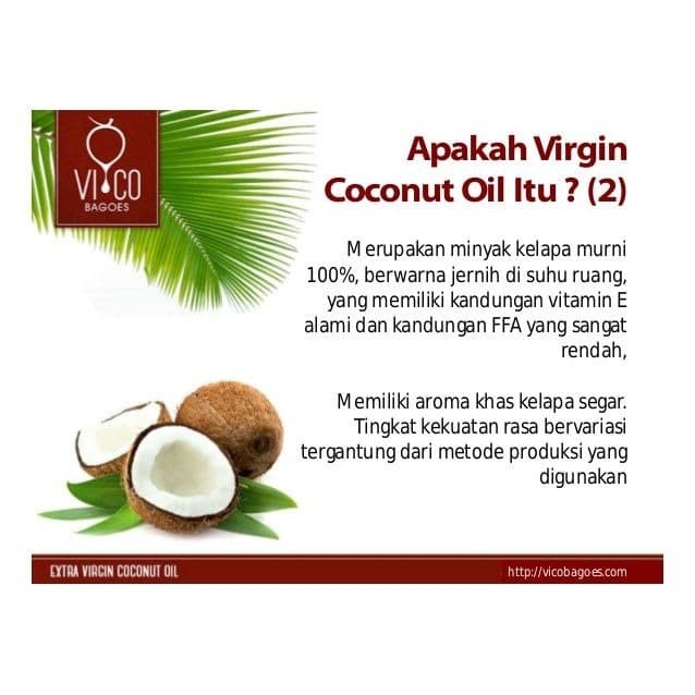 VCO MINYAK KELAPA MURNI 500 ml 350ml | VIRGIN COCONUT OIL | VICO BAGOES