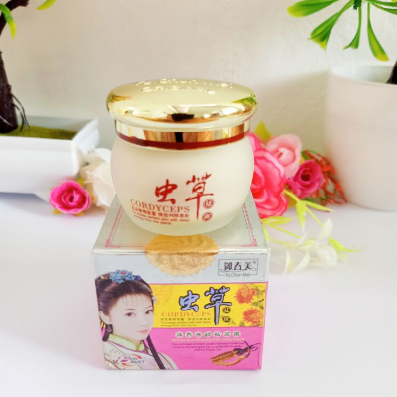 Yu chun mei/cordyceps cream siang original import