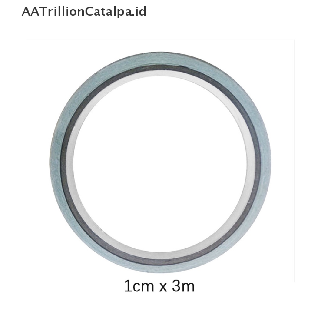 Aatrillioncatalpa Stiker Luminous Pelindung Joran Pancing Ukuran 1cm X 3m