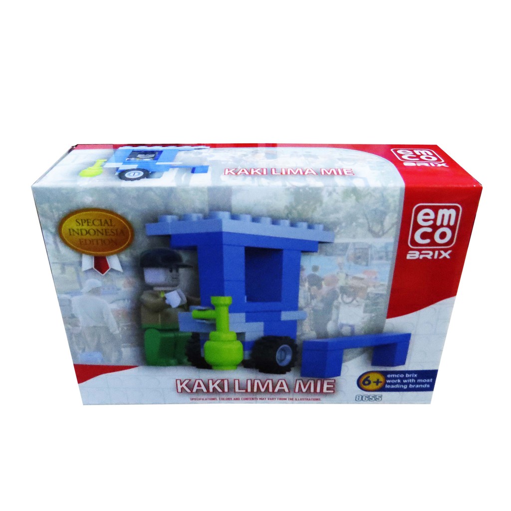 Emco Lego Brix Special Edition kaki lima mie