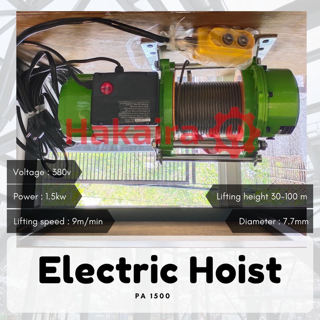 Katrol Listrik / Electric Hoist 1500Kg