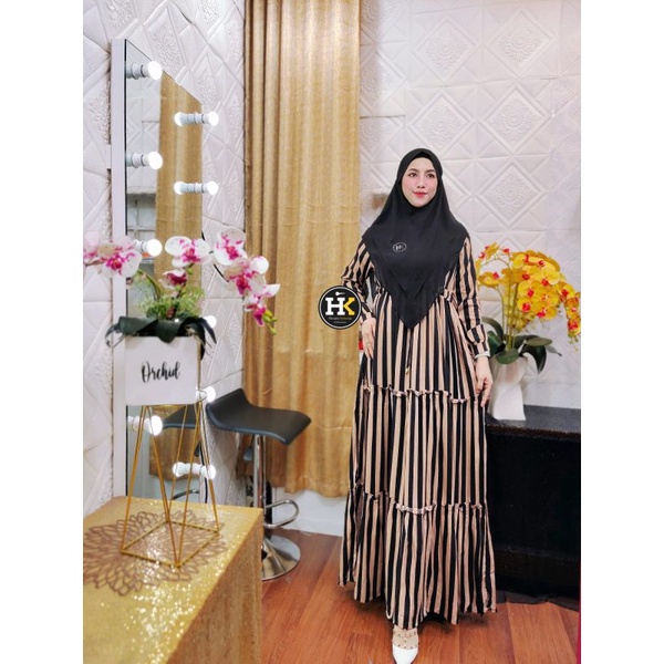 DRESS MOTIF SALUR By HK Dermawan