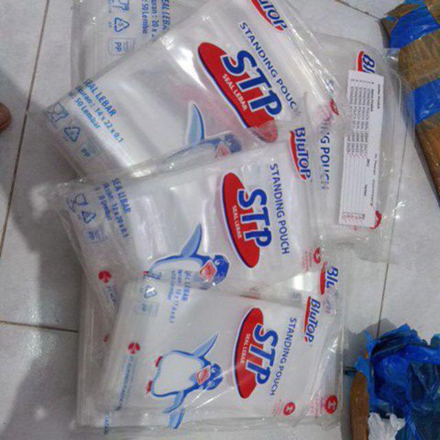 Standing Pouch Seal Lebar 14x22