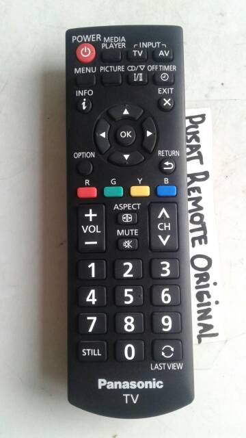 REMOTE REMOT TV PANASONIC LED LCD N2QAYB000823 ORIGINAL