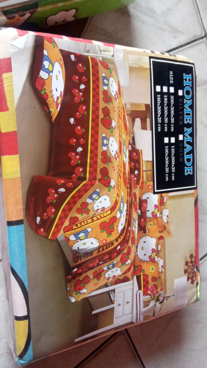 Sprei Homemade Karakter (dus) 180 X 200 Cm /no.1
