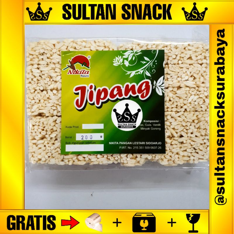 

SULTAN SNACK Kripik Jipang Pasuruan Nikita