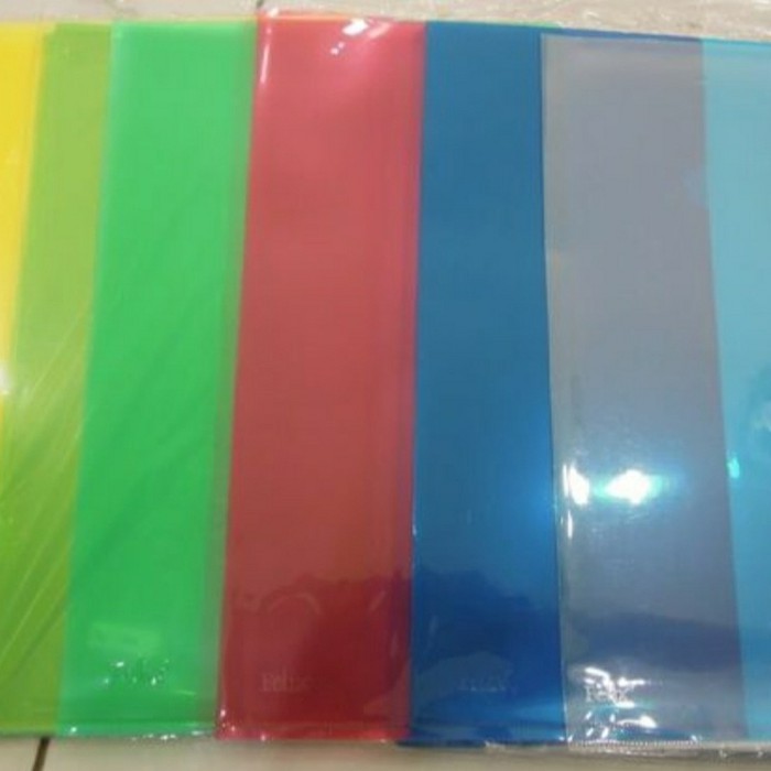 

Map L Bening Felix Folio-A4 / Clear Sleeve Felix Folio-A4 - Biru