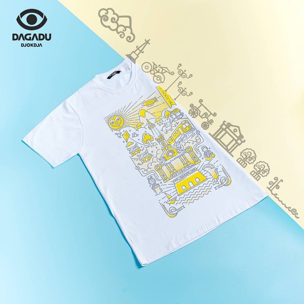 Kaos Dagadu Djokdja Jogja - Imaginary Line Jogja