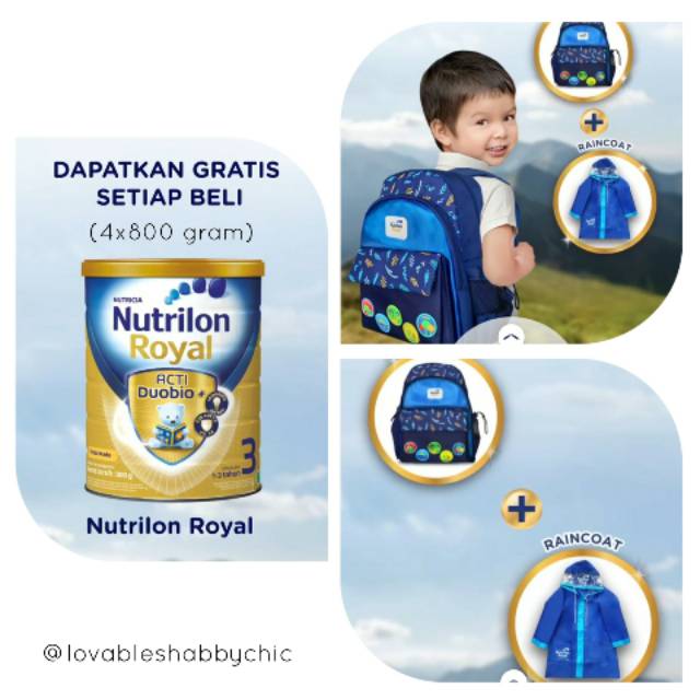 NUTRILON ROYAL 3 ACTI DUOBIO+ VANILLA (Paket Hadiah)