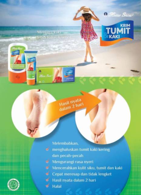 CRACKED HEEL CREAM (Krim Untuk Kaki/Tumit Pecah-Pecah) 20gr