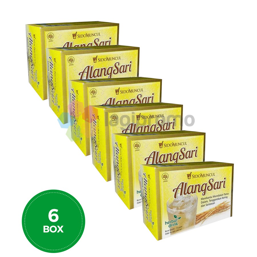 

Sido Muncul AlangSari Herbal 5 Sachet Obat Radang Tenggorokan Alami - 6 Box