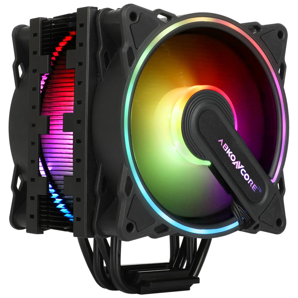 CPU COOLER ABKONCORE COOLSTORM T404B DUAL SYNC ARGB