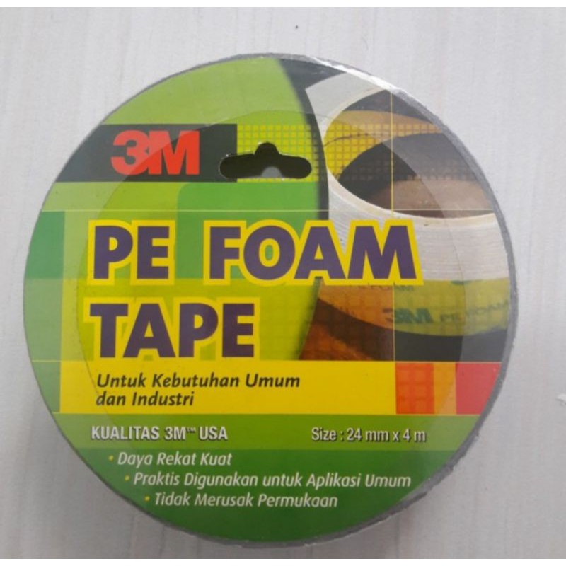 

Lakban Dobel Tape 3M PE Foam Tape