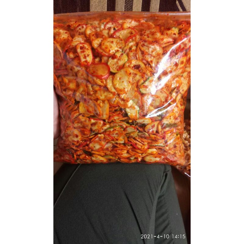 

kerupuk seblak bawang seblak kering bumbu basah isi 1kg