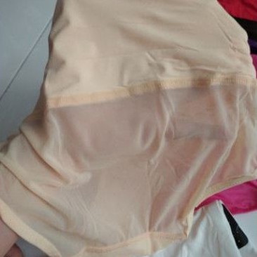 Celana dalam korset seamless perut tinggi wanita cd anti jeplak semi transparant lace sexy adem