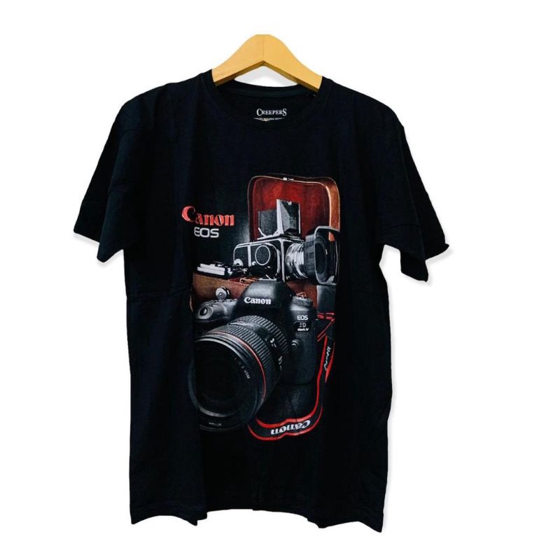 TSHIRT KAOS DISTRO PRIA KAMERA DSLR KATUN COMBED