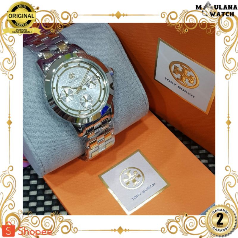 JAM TANGAN PRIA WANITA | RANTAI | KULIT | KARET | MURAH | WANITA TORY BOURCH TB1034