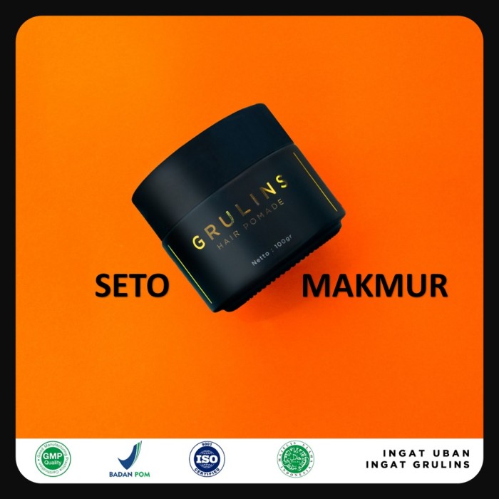 Grulins Cream Pomade Obat Uban Penghitam Rambut Mencegah Kerontokan