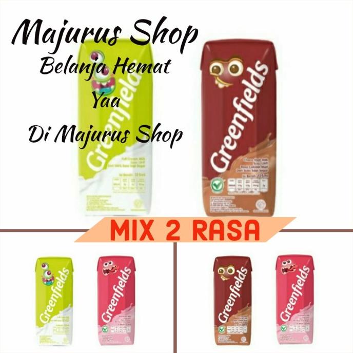 

BISA BAYAR DITEMPAT Susu UHT Greenfields 125ml - [1 Dus/40 pcs] - fullcream