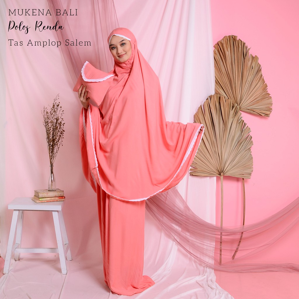 Potong Harga Zamia Mukena Amplop Jumbo Traveling Bahan Hyget / Mukena  Mukena Bali Tasik - Mukena