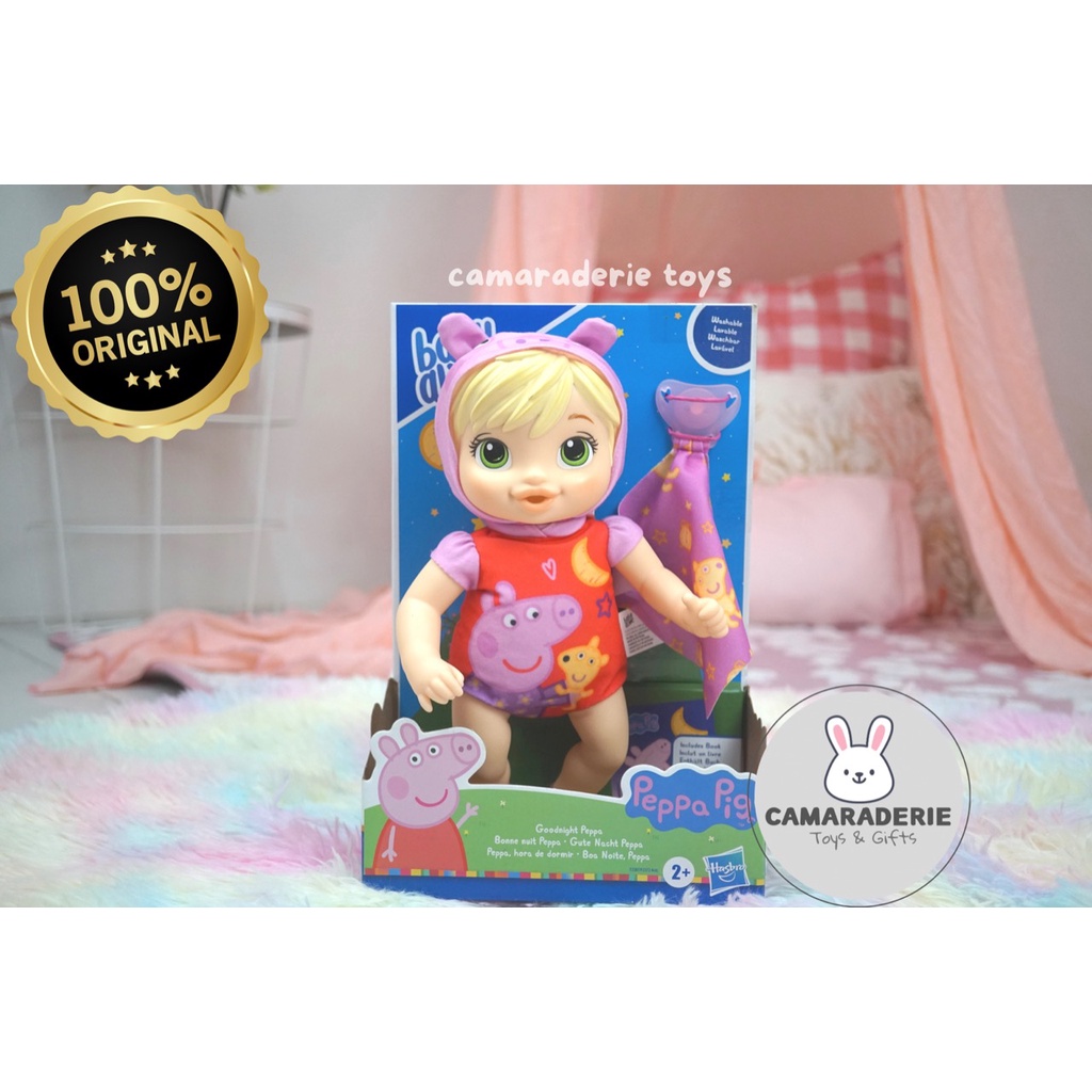Baby Alive Goodnight Peppa Doll .Boneka Baby Alive Original