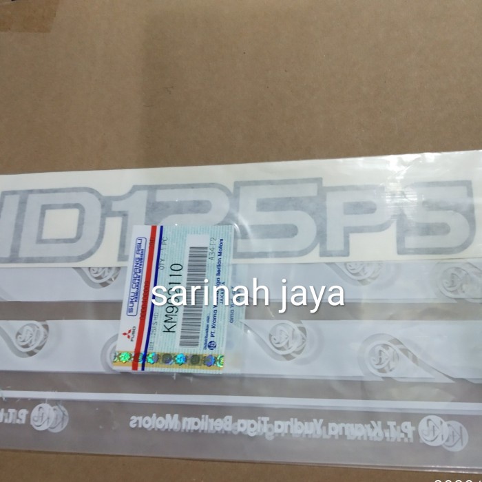 stiker kedok hd125ps Mitsubishi canter