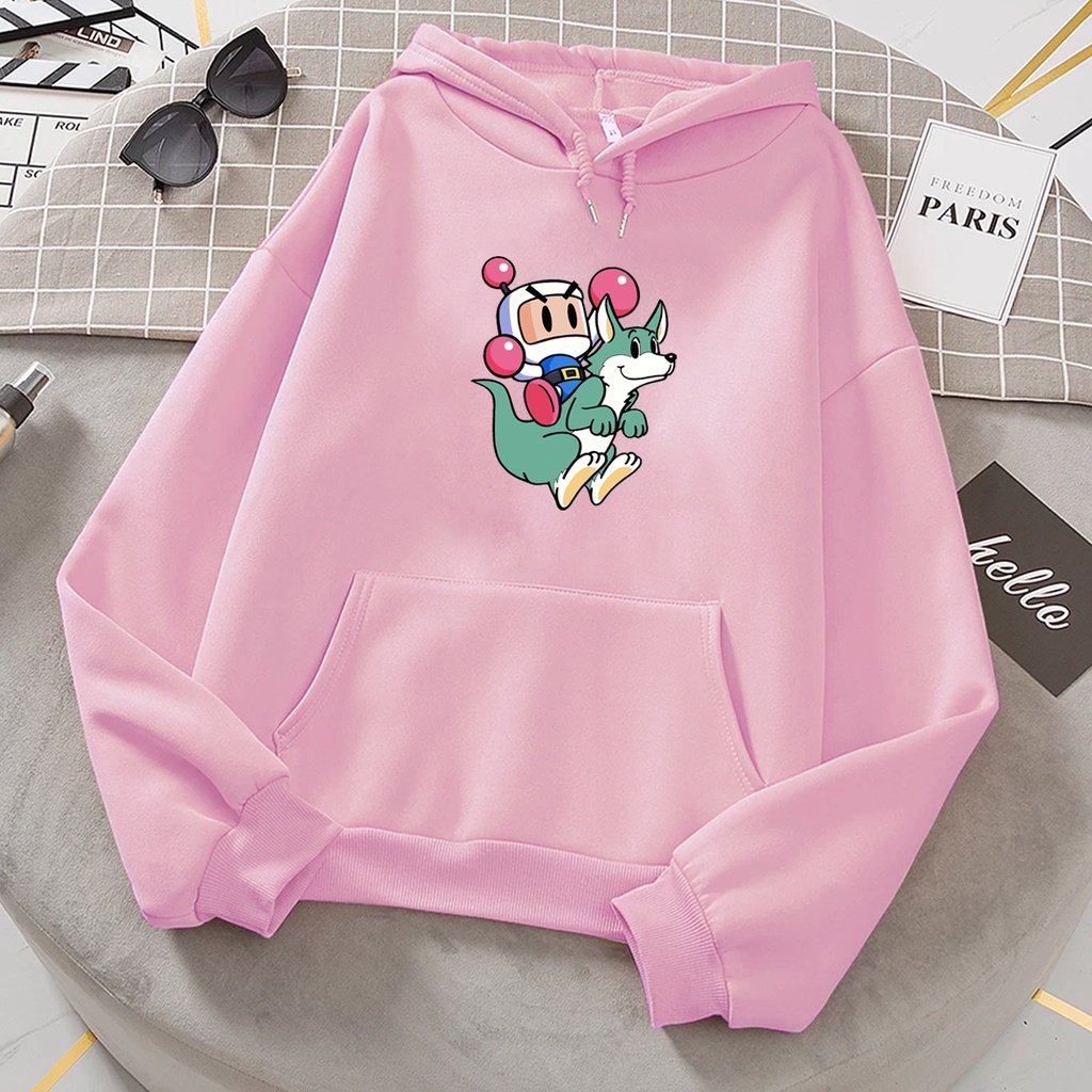 Sweater hoodie anak laki laki BOMBMAN baju anak cewek cowok termurah
