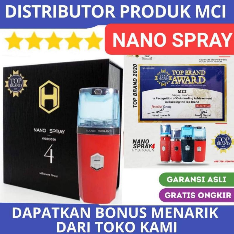 [TERBARU] Nano spray hidrogen 4 | Nano Spray Mci | Nano spray | Alat kecantikan | produk mci terbaru