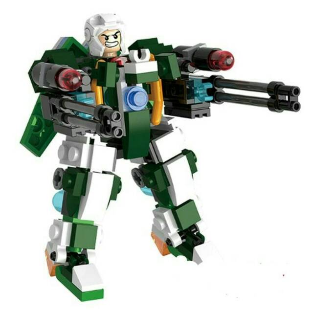 Lego Robot Gundam Ultron Armor 621003 The Titan Cannon isi 155pcs / Mainan Anak Lego