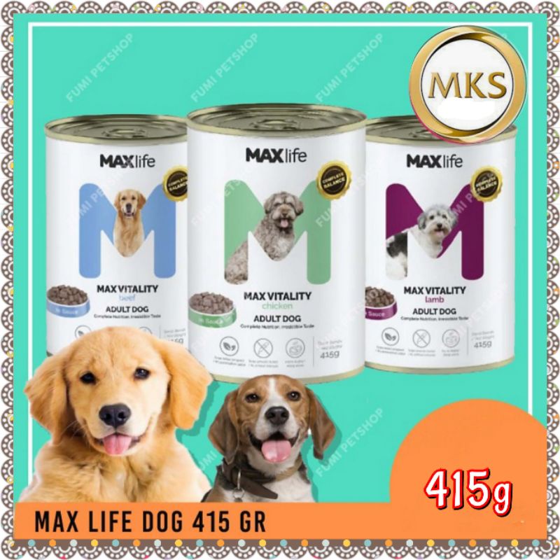 

MAXlife dog adult 415gr- Wet food