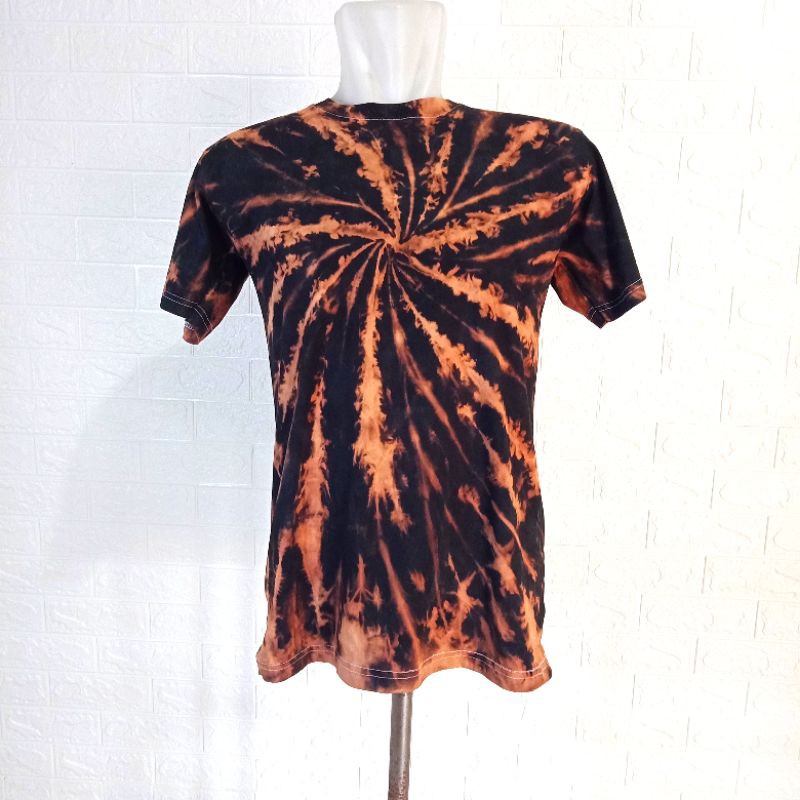 kaos tiedye hitam (cool)