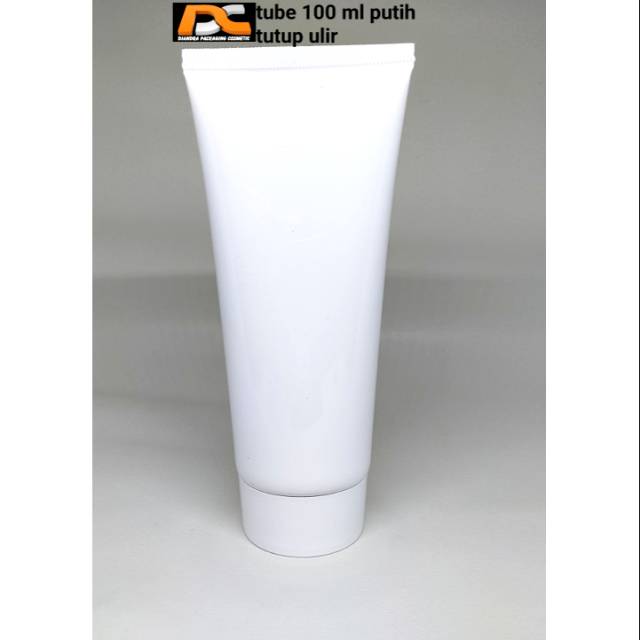 Tube 100 ml putih tutup ulir
