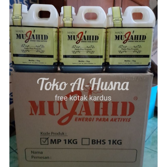 

(Bisa Instant) Madu Mujahid 1kg || Free Kotak Kardus