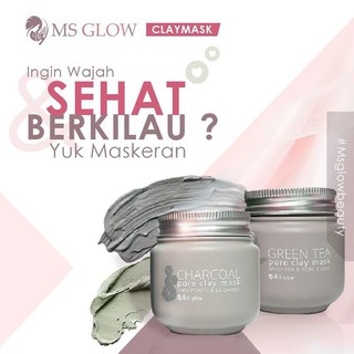 Gambar MS Glow Original Clay Mask Masker Wajah