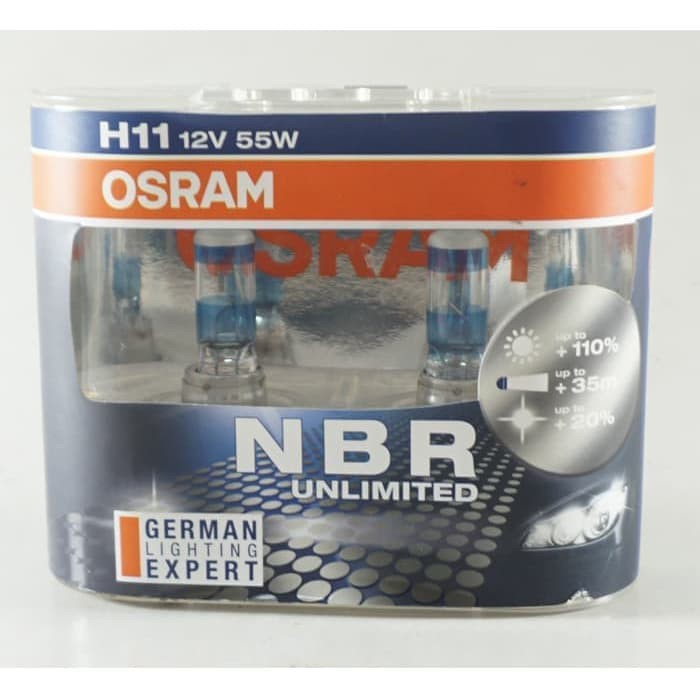 Promo  Bohlamp Osram H11 NBR Unlimited  Berkualitas