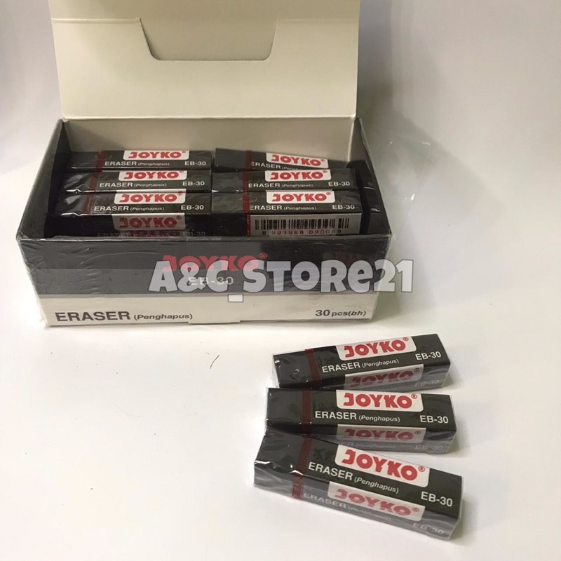 

mdn PENGHAPUS PANJANG JOYKO HITAM ISI 30 PCS