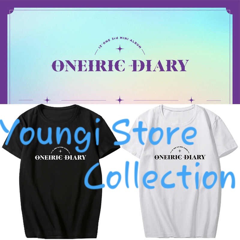 BAJU KAOS TSHIRT IZONE ONEIRIC DIARY KPOP IMPORT QUALITY